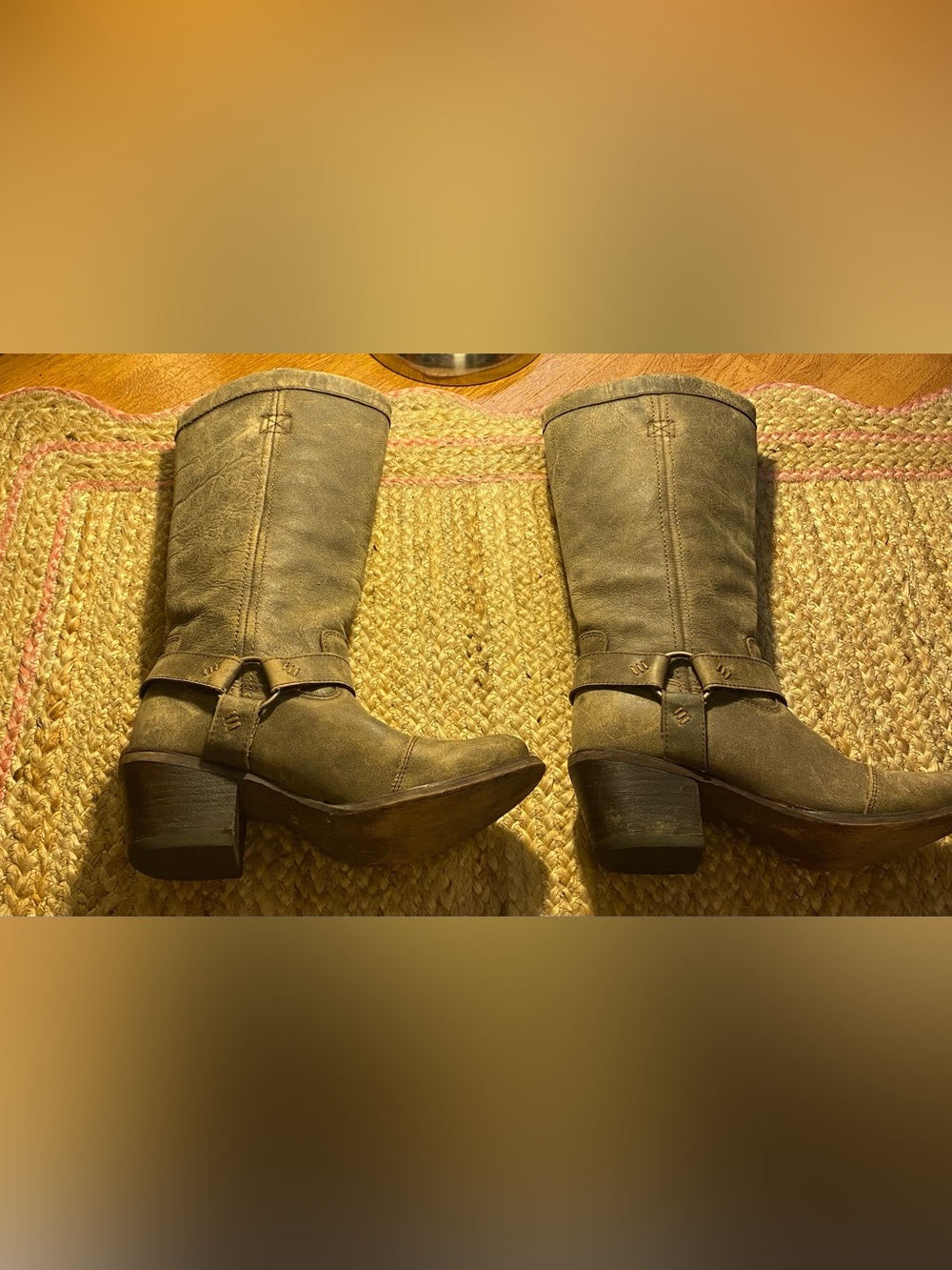 Durango RD4517 City Philly 13" Harness Boots Distressed Grey | Women's Size 6